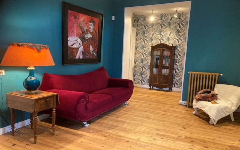 espace commun chambre d'hôtes