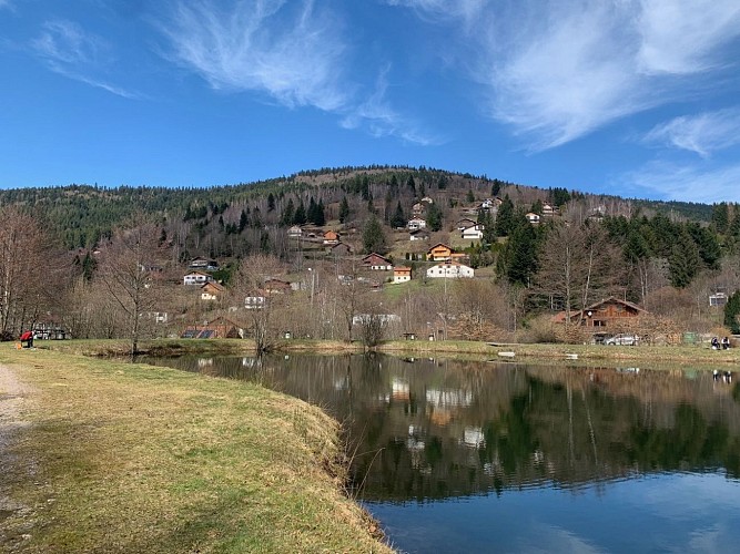Vijver etang des Chauproyes