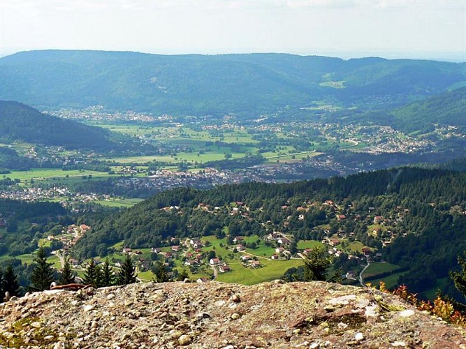 Le haut du roc