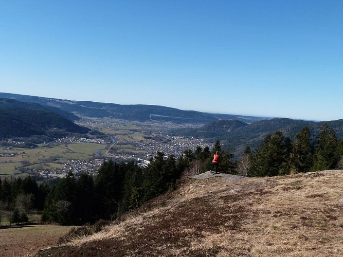 Startplaats voor paragliding – chevre-roche