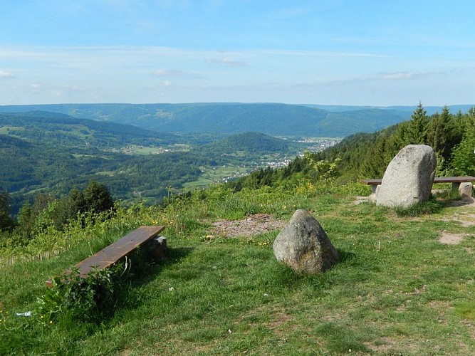 Startplaats voor paragliding – la sotiere