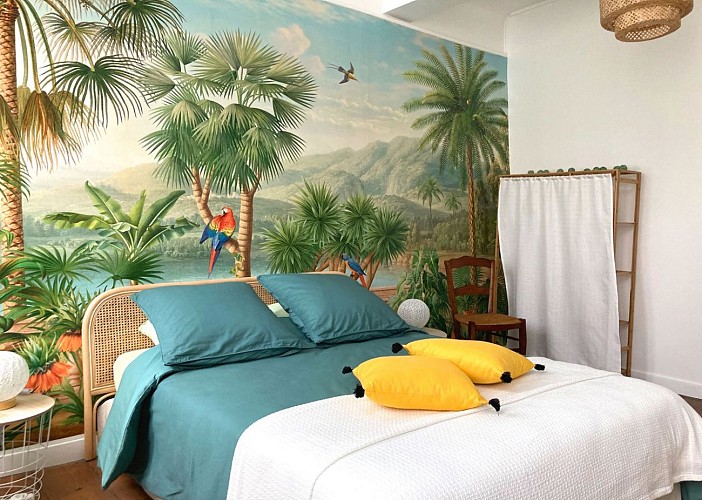 Chambre (1) suite tropicale le Grand houx - Orthez (64)