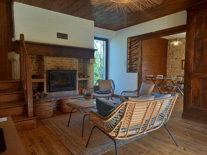 5_Gîte ADOREI- Salon