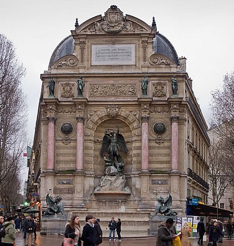 La fontaine Saint Michel