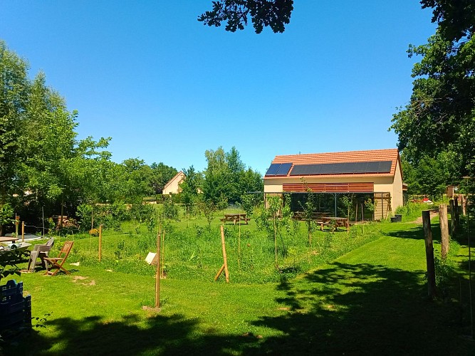 cadre champètre du gîte