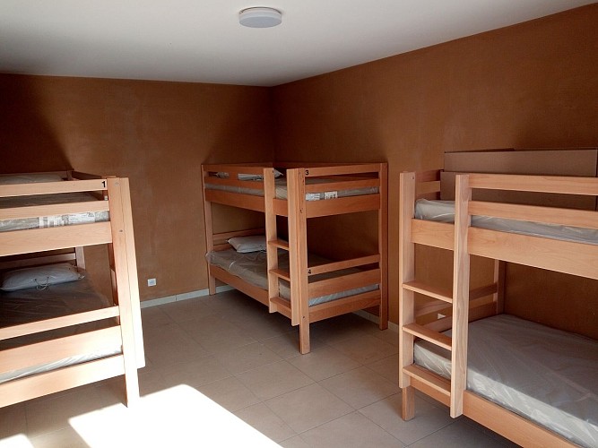 Dortoir 6 personnes rez de chaussée