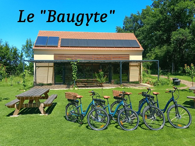 Le Baugyte coté jardin