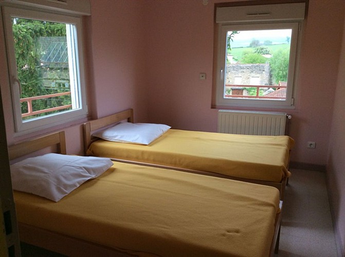 Chambre individuelle 2 personnes