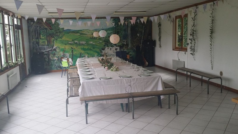 Salle de reception Centre d'Accueil La Peurtantaine