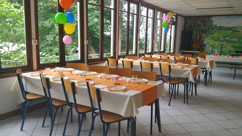 Salle de reception Centre d'Accueil La Peurtantaine
