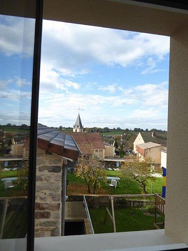 Vue sur Saint-Aubin-en-Charolais