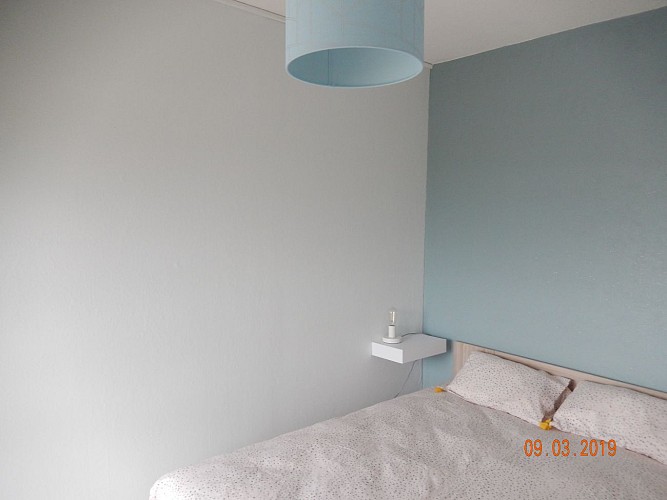 chambre bleue