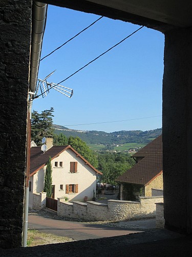 Vue sur les 3 Croix Corchanu Bourgogne