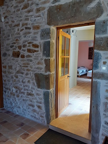 Accès hall et chambre