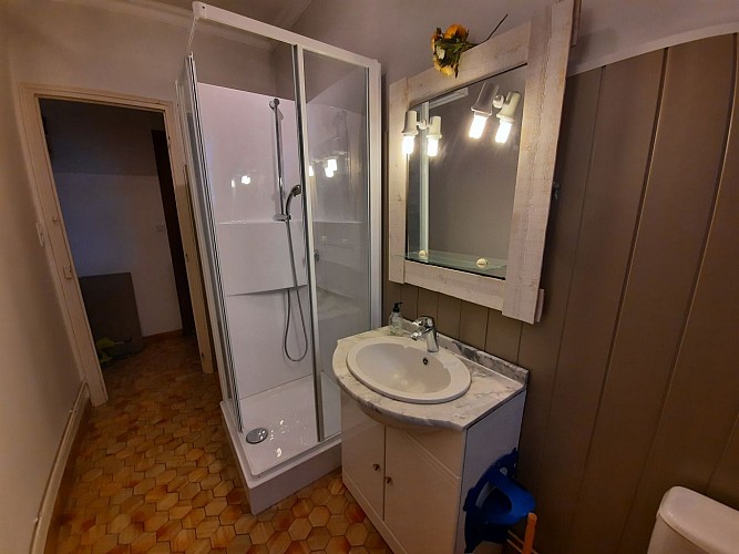 salle de bain- Appartement Au Bon Coeur - Paray-le-Monial