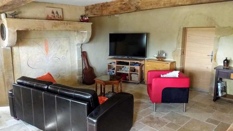 Ferme du tilleul 71 - Le salon