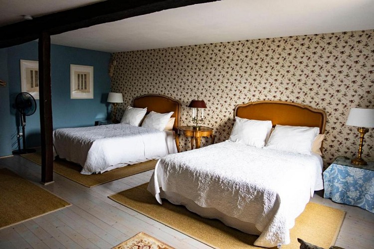 Chambre 2 lits doubles Willow Room