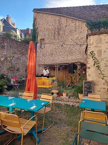 Soirée musicale dans le jardin