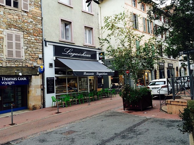 Vue de face rue Philibert Laguiche