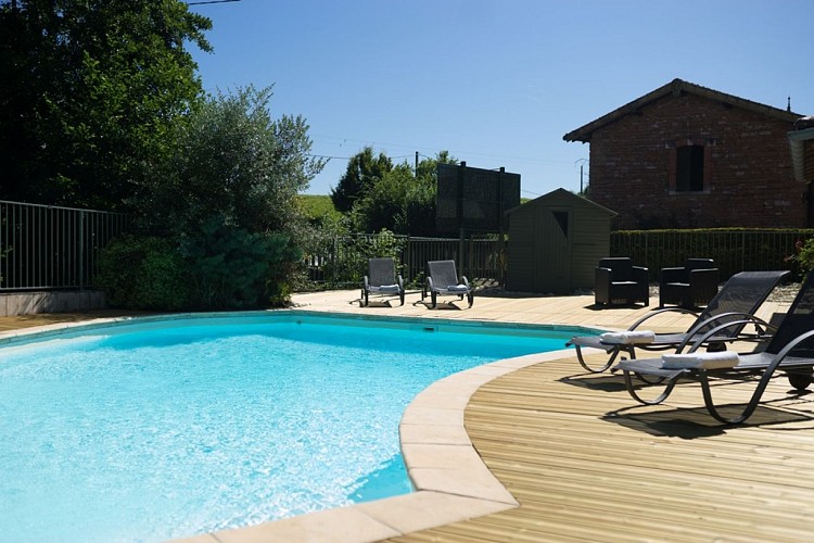 LE MOULIN 71 - La piscine
