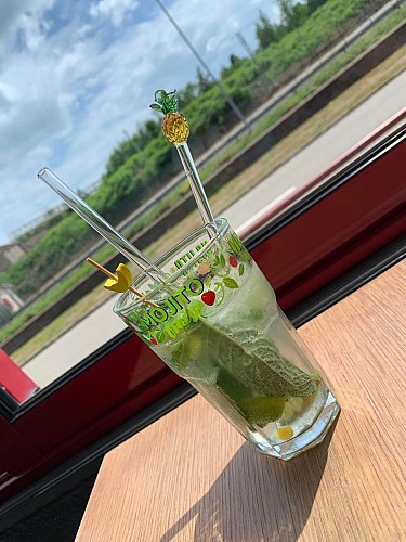 L'envolée verre dans la véranda