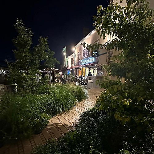 terrasse le soir_Atelier de la Pizza_Paray-le-Monial