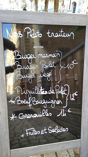 Plats traiteur à emporter