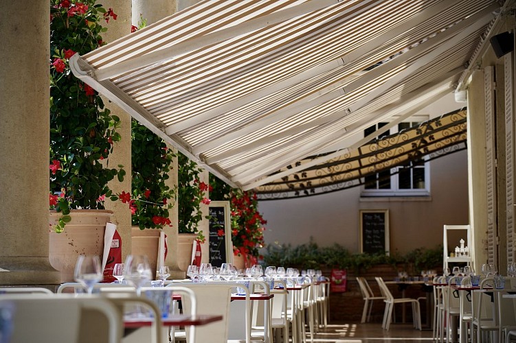 Terrasse du restaurant