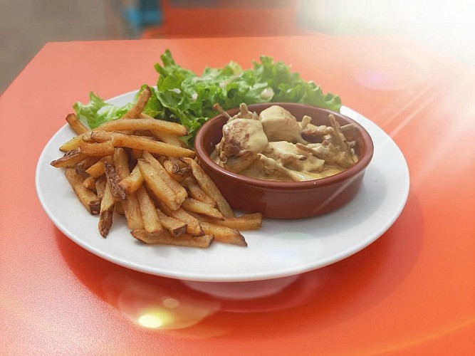 Bréchets à la crème