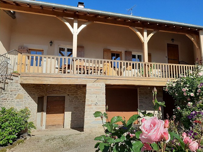 CH Près du Lavoir Jalogny_façade