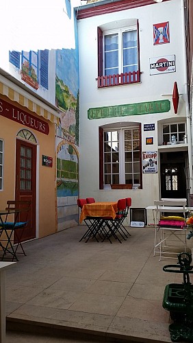 Studio Doubs Séjour_Cour intérieure