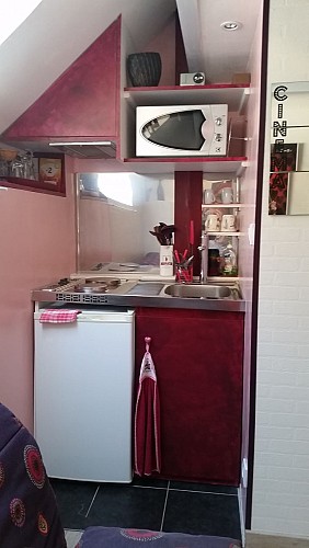 Studio Doubs Séjour_kitchenette