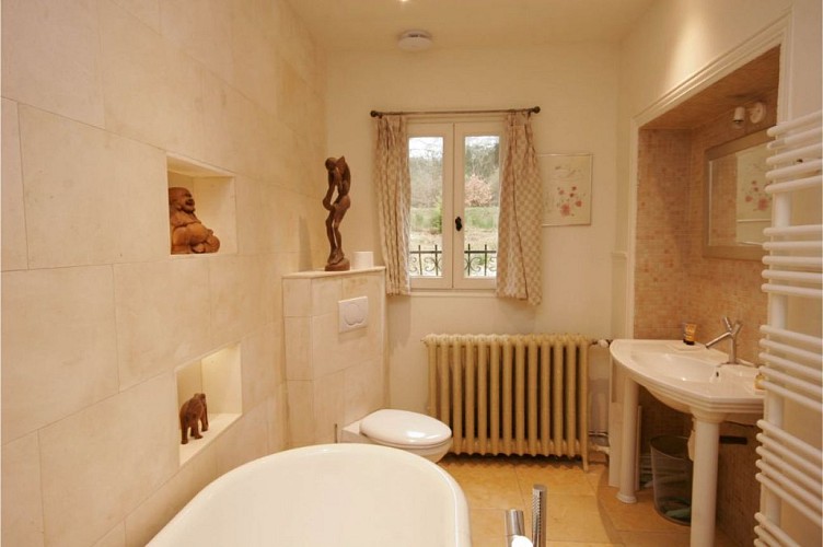 Salle de bain commune