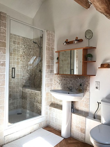 Gite Les Marions - La salle de douche