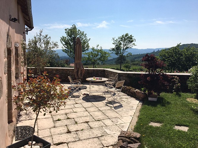 Gite Les Marions - Terrasse