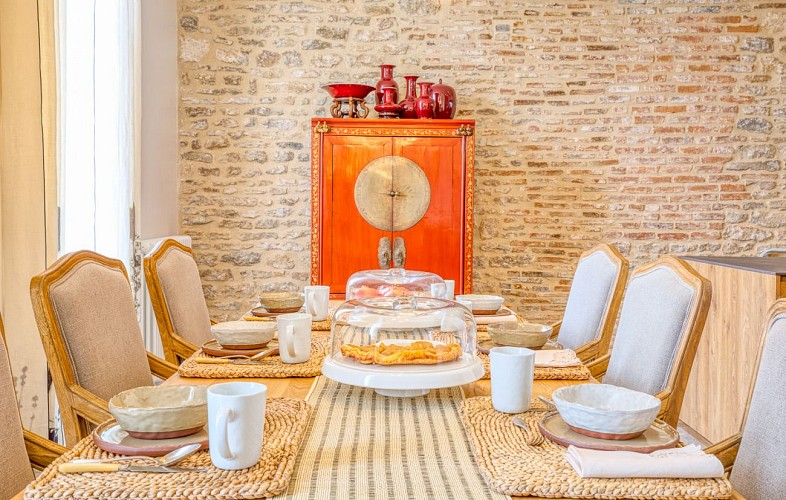 Villa Figue Blanche - La salle à manger