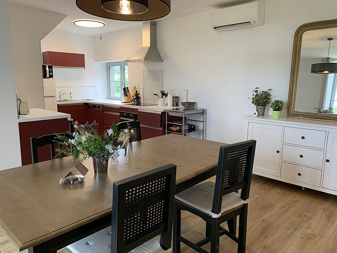 cuisine et salle à manger