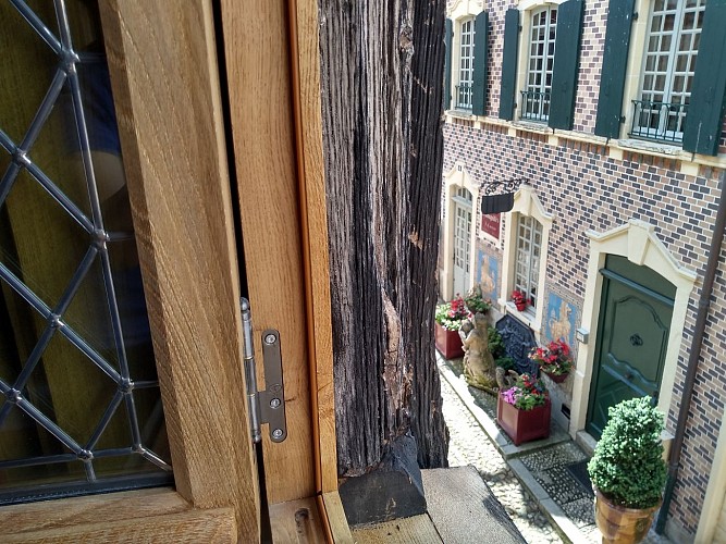 vue depuis la chambre "il était une fois"