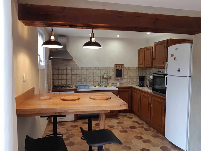 Domaine-Sur-Valot gîte Souvigne cuisine