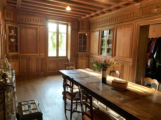 salle à manger du château