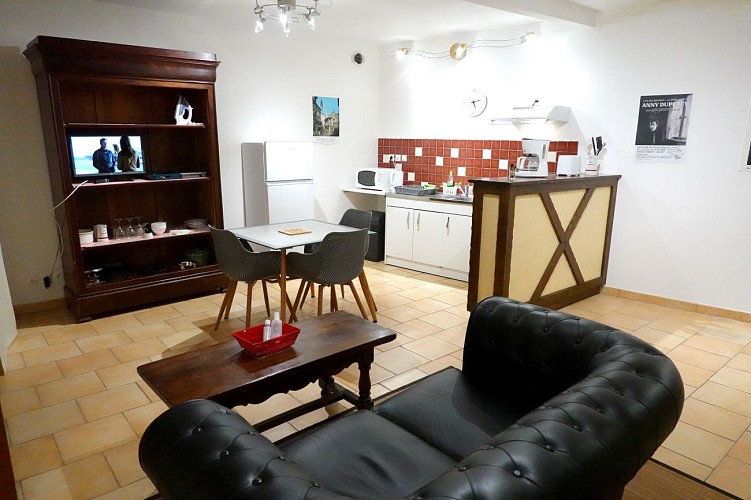 Séjour / salon / cuisine