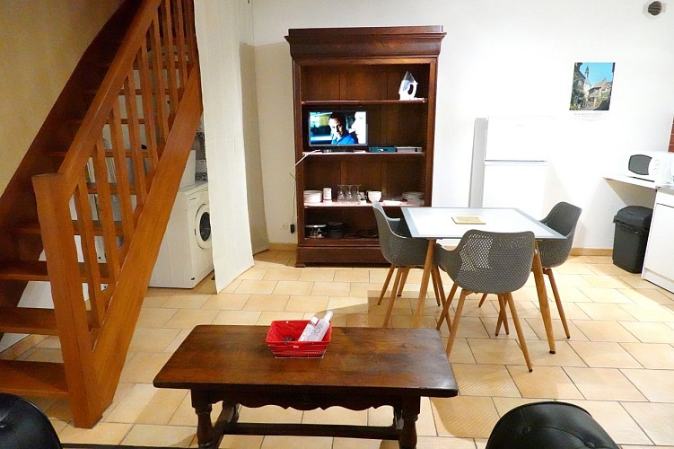 salon / montée à l'étage