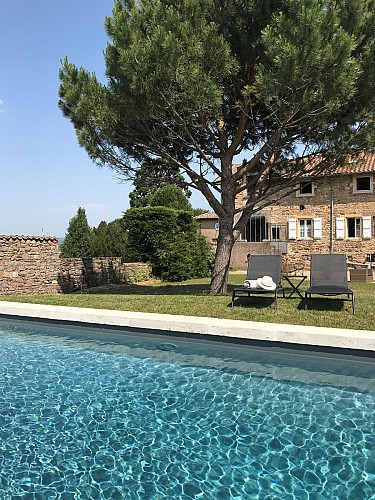 Le Paradis de Marie piscine chauffée
