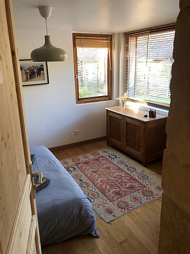 La chambre double en rez de chaussée