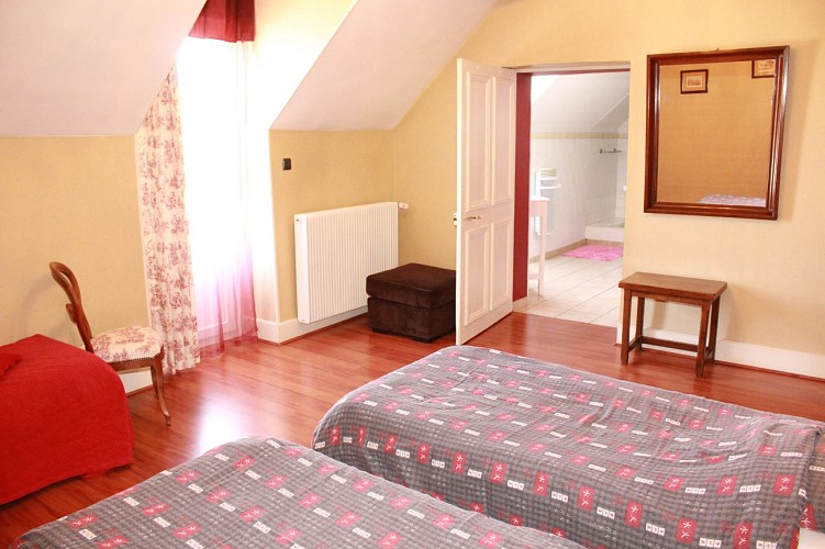 Chambre n° 5_Gîtes de Montvaltin_Le Breuil
