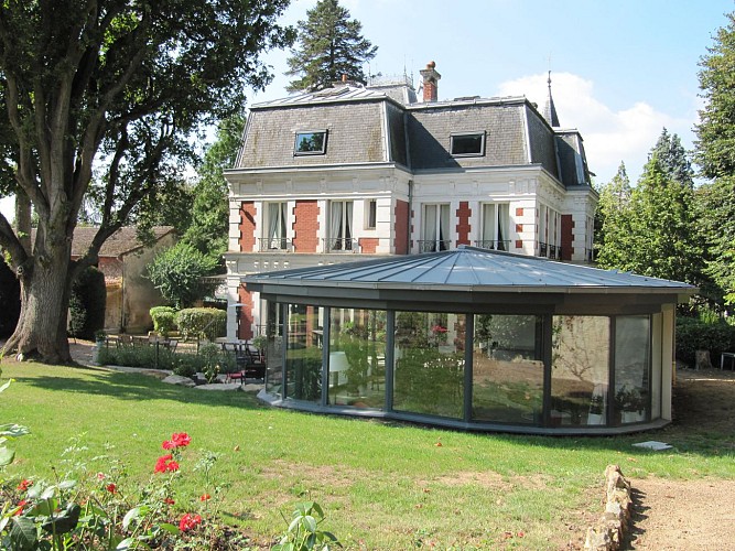 Arrière de la villa