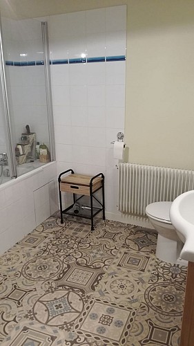 Salle de bain -  Le Clos des Oliviers - Chambre d'hôtes Paray-le-Monial