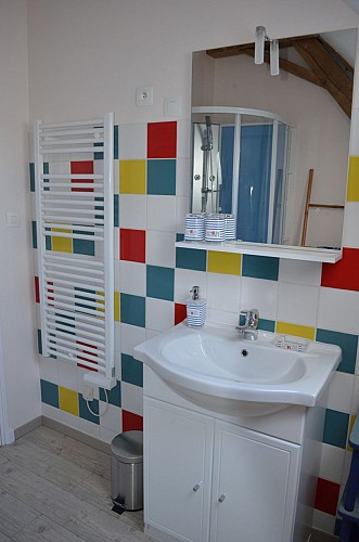 Exemple de SDB chaque chambre possède sa salle de bains