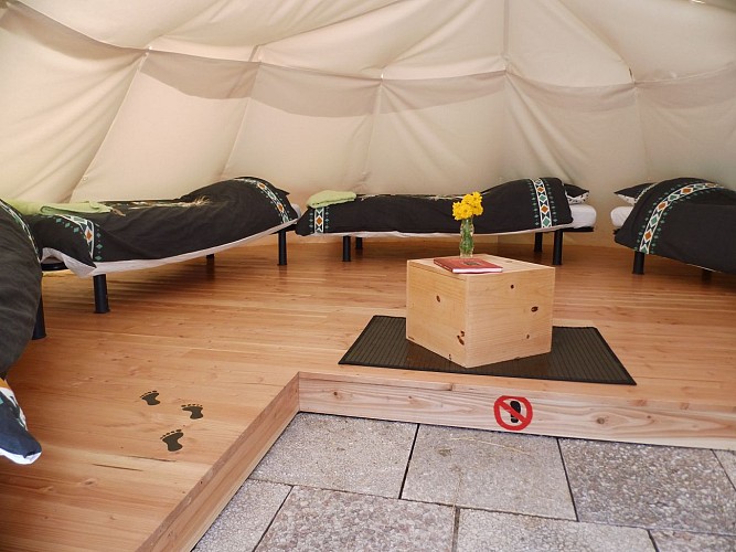 Intérieur tipi