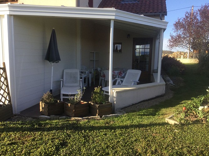 Terasse Gîte Belle Vue 2